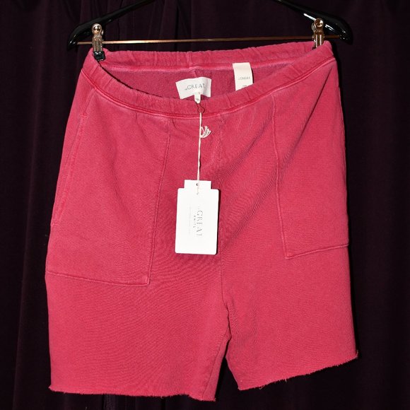 The Patch Pocket Sweatshort - Jam - Picture 2 of 2